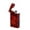 Red#5, variant on USB Rechargeable Windproof Plasma Lighter - Double Arc Ignition, Frosted Metal Body, Type-C Charging, Digital Power Display, 68x35x12mm, 65g, Multi-Color Options for Cigarettes & Outdoor Use
