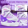 thumbnail image 4 of JZY Beginner Ice Skates for Kids with Smooth Glide Blades,Adjustable for Boys & Girls Ages 5-12,Comfortable & Safe for Indoor/Outdoor Winter Sports, 4 of 7