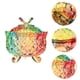 thumbnail image 3 of Tarro decorativo de cristal para caramelos de 280 ml con diseño de mariposas., 3 of 5