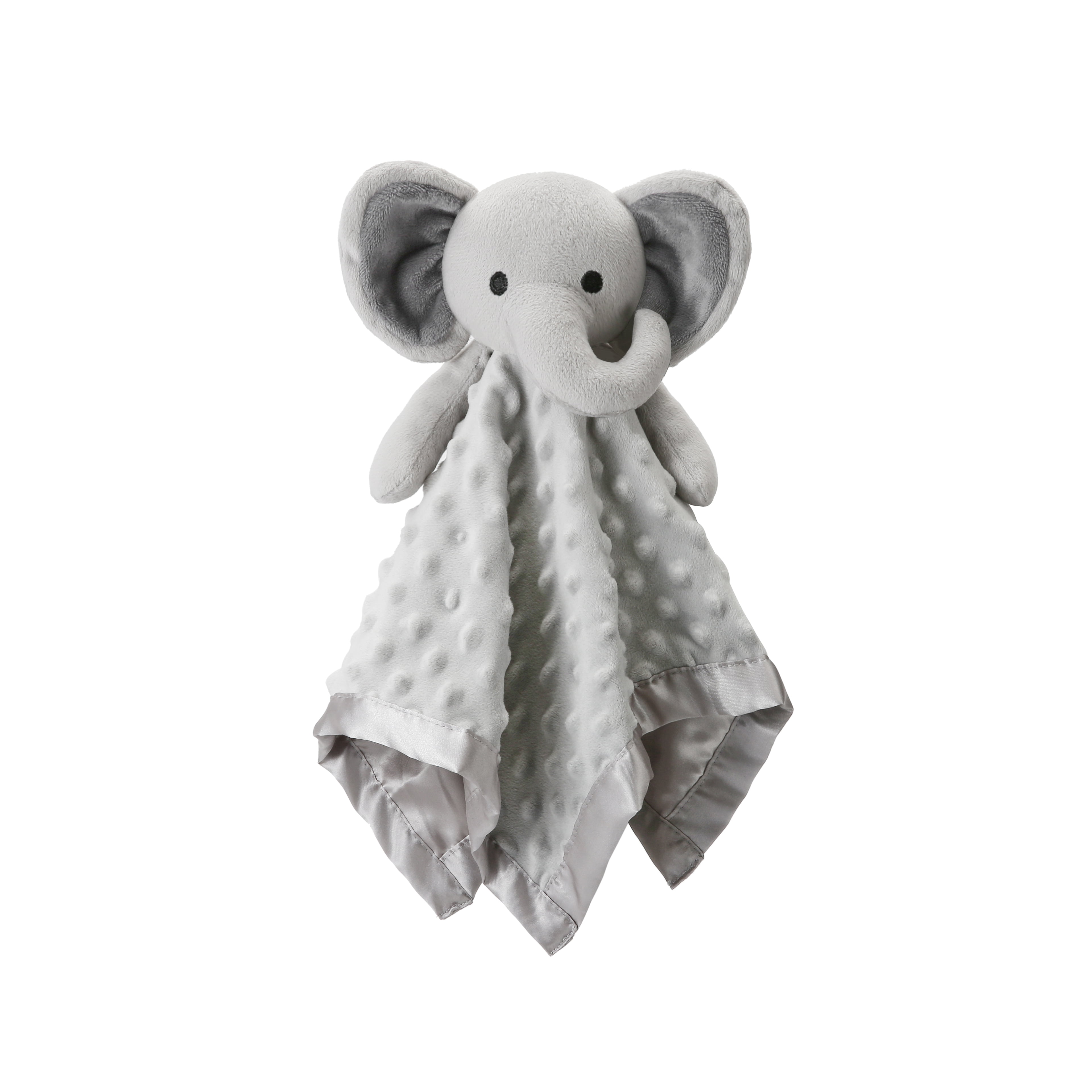 NWT Plush Baby Blanket PLUS Lovey Elephant Pink Blue Boy Girl Heart Star 