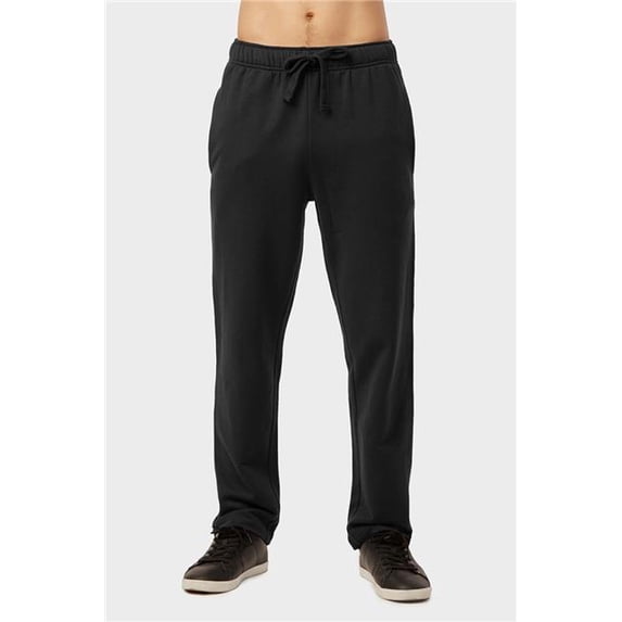 247 Frenzy 247-SP3000 BLK-3X Mens Essentials Knocker Terry Long Sweat Pants, Black - 3X
