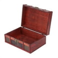 thumbnail image 2 of Caja de almacenamiento de joyas, almacenamiento de joyas de madera clásico, cofre de almacenamiento de joyas, cofre de joyería muy recomendado, 2 of 8