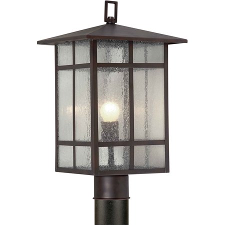 Forte Lighting 1319-01 10Wx18H Post Light