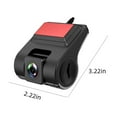 thumbnail image 2 of Bwiyojiz 3.22"Lx2.2"H High-definition USB Function Android Car Machine Driving Recorder Auxiliary Home, Plastic, Black, Gifts for Friend, 2 of 6