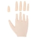 thumbnail image 2 of Mano De Práctica De Manicura, Mano De Entrenamiento De Uñas Fácil Eliminación Para Salón, 2 of 7