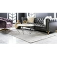 thumbnail image 3 of Rugs.com Marilyn Monroe™ Glam Trellis Collection Rug – 5' x 8' Gray Silver Medium Rug Perfect For Bedrooms, Dining Rooms, Living Rooms, 3 of 9