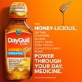 thumbnail image 4 of Vicks DayQuil SEVERE Cold & Flu Liquid, Cold and Flu Medicine for Adults, Honey, 12 fl oz, 4 of 11
