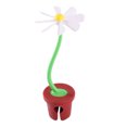 thumbnail image 2 of Tapa A Prueba Salpicaduras Soportador Elevador Derrames Daisy Flower Al Calor La Gadgets Accesorios, 2 of 9
