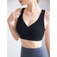 thumbnail image 3 of Ropa interior de mujer Sujetador de yoga para mujer, deportivo, acanalado, cuello en V, entrenamiento, jogging, chaleco informal sin cables Maboto  Ropa interior de mujer, 3 of 5