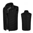 thumbnail image 6 of L/Black/1Pc Women Men Heated Vest Elastic Heated Jacket，Usb Lightweight Waistcoat,Unisex/Clothing Vest Usb Charging Electric Body Warmer Gilet Is Breathable To Keep You Warm Hunting Or Office, 6 of 9
