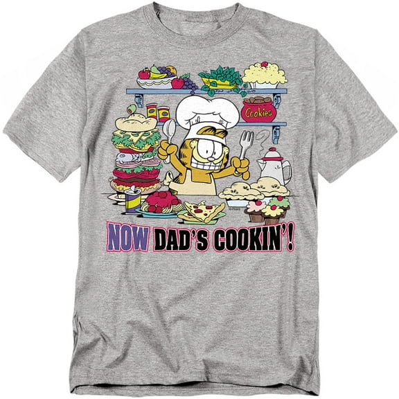 Garfield - Now Dads Cooking - Short Sleeve Shirt - XXX-Large