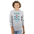 thumbnail image 3 of Smurfs Squad Papa Smurfette Cartoon Long Sleeve TShirt Men Women Brisco Brands S, 3 of 6