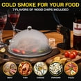 thumbnail image 3 of Cocktail Smoker Kit - Whiskey Smoker Kit - Smoke Infuser - Universal Kit, 14 PCS, Smoker Machine with Accessories and Wood Chips - Indoor Smoker - Gift for Men, 3 of 8