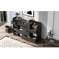 thumbnail image 5 of Euroco Shoe Storage Cabinet for Entryway with Drawers and Shelves, Modern Shoe Organizer Cabinet, Free Standing Shoe Rack for Hallway, Living Room, 5 of 9