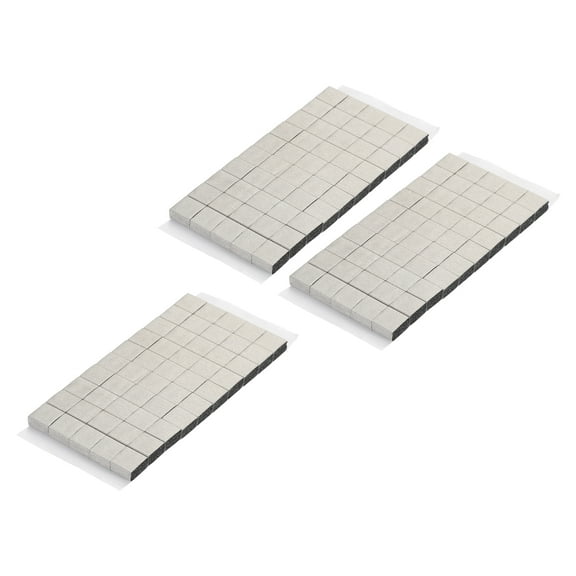 Uxcell Conductive Cloth Sponge Foam High Shielding Fabric Foam with Adhesive Backing Sticky Strip 10x10x5mm Pack of 150