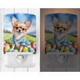 thumbnail image 2 of Chihuahua Easter Egg Hunt Ceramic Night Light 4 in x 6 in, 2 of 3