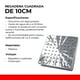 thumbnail image 2 of REGADERA CUADRADA DE BAJA PESION CROMADA IML P-RMOZ10CR, 2 of 6