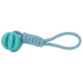 thumbnail image 3 of Pelota para Mascaras Mascotas, Cuerda de Algodón, Juguete para Masticar Perros, Cuerda de Goma Con dispensador de Golosinas de Limpieza, Campana Interactiva Resistente A, 3 of 7