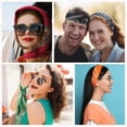 thumbnail image 6 of Bocaoying 6 Pack Fashionable Paisley Print Head Scarves, Versatile Silk-Like Scarf, Elegant Headwrap Bandana 28" for Women Daily Wear, Fashion Hair Wrap, Shawl, Sleep Cap, 6 of 8