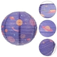 thumbnail image 3 of Hanging Solar System Pattern Decor Paper Planets Lantern for Space Theme Party, 3 of 8