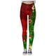 thumbnail image 1 of Gibobby Pantalones de yoga Mujer Impresión digital 3D Navidad Leggings Pantalones para yoga Correr Gimnasio Pantalones de yoga Medias Compresión Yoga Correr Fitness(Rojo de la sandía,M), 1 of 4
