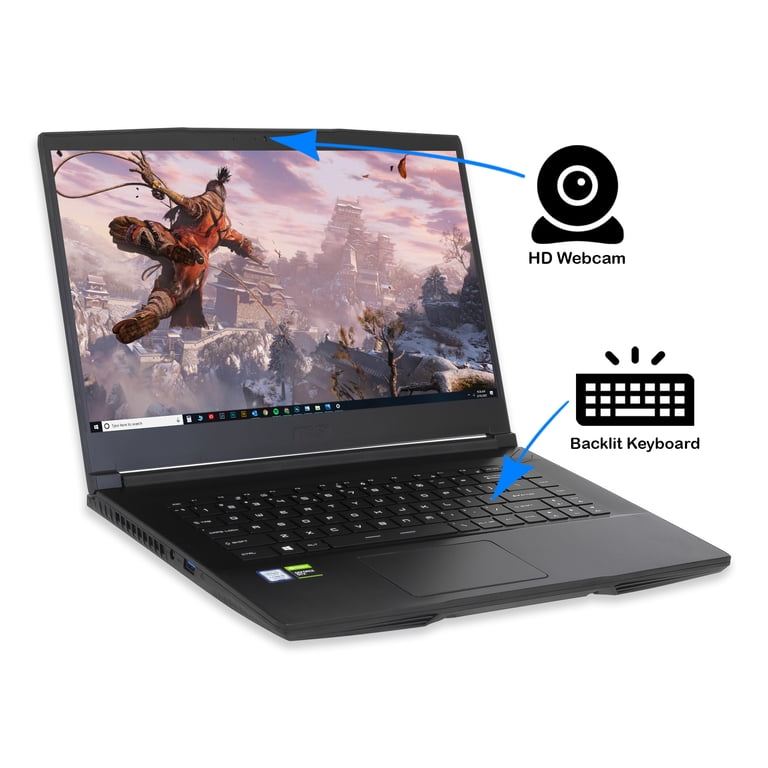 MSI GF63 Gaming Notebook, 15.6 MSI GF63 Gaming Notebook, 15.6