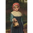 thumbnail image 3 of Charles Sillem Lidderdale 11x14 Black Modern Framed Museum Art Print Titled - The Broken Pitcher (1875), 3 of 5