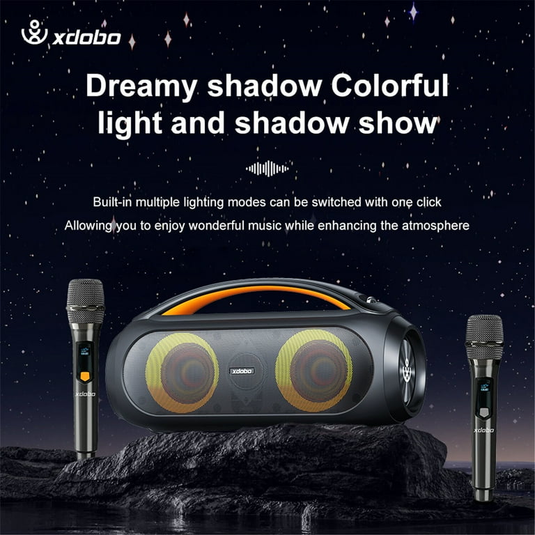 XDOBO Vibe plus Karaoke bluetooth audio Double Mark Karaoke