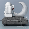 thumbnail image 3 of Haut-parleur Sans Fil Astronaut avec Lune Lumineuse LED, 3 of 6