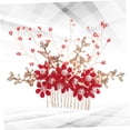 thumbnail image 4 of YSNOOWE Roja Para Con Único Hecha A Mano Accesorio De Novia Y Fiesta, 4 of 8