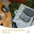thumbnail image 3 of HONMEET 250Set Hanger Tabs Plastic for Home Use and Retail Environment Displays, 3 of 8
