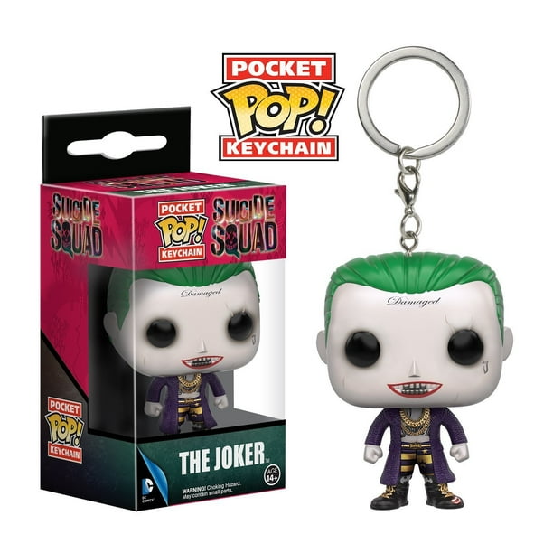 Funko POP Keychain: Suicide Squad - Joker Action Figure - Walmart.com - Walmart.com