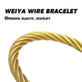 thumbnail image 3 of Joyería de moda Cable Alambre Retro Antiguo Brazalete Elegante Hermoso MFZFUKR CPB-wsh189-3, 3 of 5