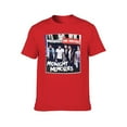 thumbnail image 4 of Starry Night Memories T-Shirt, Retro Music Graphic Tee, Vintage Band Style Apparel for Fans Red-style S, 4 of 7