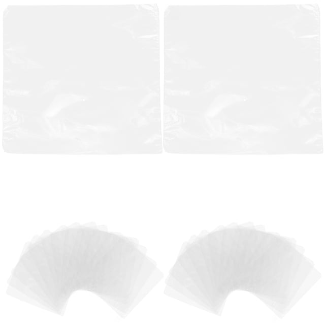 SHISUYAN 200 Pcs Heat Shrink Wrap Transparent Shrink Wrap Bags for Craft Enthusiasts