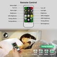 thumbnail image 4 of Luces LED de pared Lightbiz, 2 piezas, 3000 mAh, regulables con control remoto, 4 of 6