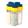 thumbnail image 2 of 5 In 1 Travel Containers Portable Seasoning Jars for Camping and Barbecue Picnic 5 In 1 Containers Portable Seasoning Jars Camping Barbecue Picnic 5 In 1 Condiment Jar Portable, 2 of 7