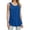 Blue #811, variant on Bovemsi Camisole Tops for Women Women's Tank 2025 Summer Blouses Casual Sleeveless Shirts Ladies Loose Fit Basic Tanks