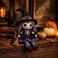 thumbnail image 2 of Halloween Patchwork DIY Kit,Cute Pumpkin Skeleton Witch Felt Sewing Craft Set,3D Handmade Art Project for Adults Teens and Beginners,Spooky Home Decor Gift 8.7 Inch,1PC, 2 of 6