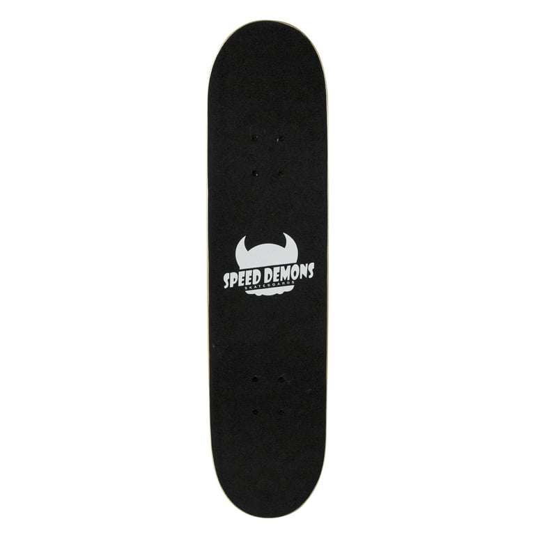 スケートボード コンプリート INDEPENDENT Speed Demons Speed Demons Pro Skateboard - Maple Double Kicktail Deck