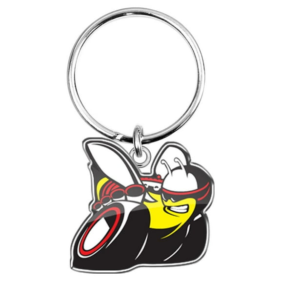 iPick Image for Dodge Scat-Pack Full-Color Die-Cut Metal Key Chain, Key-Charm, Official Licensed