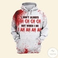 thumbnail image 3 of Terrible Bloody Hoodies For Men And Women Clothes Halloween Party Funny Blood Dark Harajuku Pullovers Sweatshirts Mens Clothing, 3 of 5