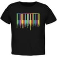 thumbnail image 1 of Piano Keys Black Toddler T-Shirt, 1 of 1