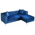 thumbnail image 2 of Glory Furniture Paige G829B-SC Sofa Chaise , BLUE, 2 of 3