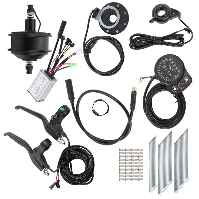Kit de Motor de Cubo ANGGREK Sin Escobillas 36V 250W Para Rueda de 26in 12G