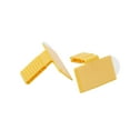 thumbnail image 6 of FOUR E's Scientific 100Pcs Dental X-ray Sensor Holder, Autoclavable Self-Adhesive Posterior Sensor Holder Block, Yellow, 6 of 7