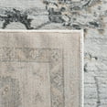 thumbnail image 5 of SAFAVIEH Isabella Kiana Floral Bordered Area Rug, Light Grey/Cream, 8' x 10', 5 of 7