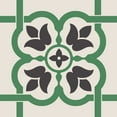 thumbnail image 6 of Mi Alma Removable Vinyl Floral Gray Green Backsplash Tile Stickers, 24pcs, 6 of 11
