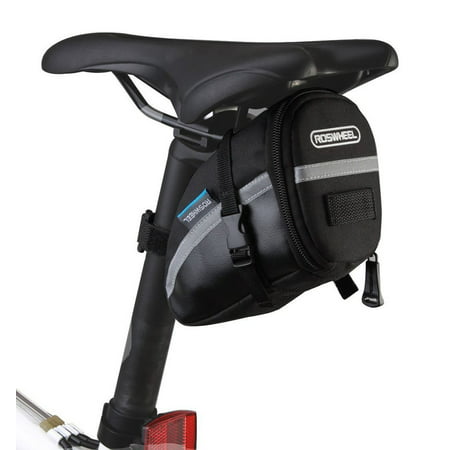 TSV 1.2L Bike Bicycle & MTB Cycling Back PU Seat Saddle Waterproof Bag Pouch Repair Tools Pocket Pack w/ (Best Cycling Seat Bag)