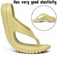 thumbnail image 5 of BERANMEY Women's Flip Flops EVA Walking Sandals for Women with Arch Support Summer Comfortable Slip On Flip Flops Slippers for Womans, 5 of 9